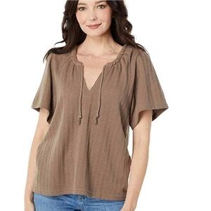 MADEWELL Pointelle Tunic S